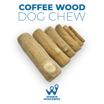 100% Natural pet toys pet supplies Coffee Wood Chew Stick 4W Long Lasting High Quality Durable In A Carton Made In Vietnam 5