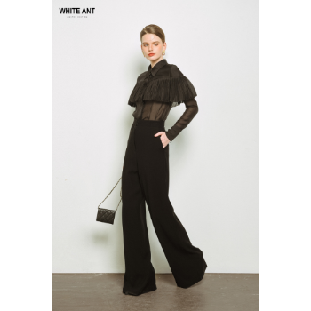 Wide Leg Pants Women Fast Delivery Soft And Smooth Formal Luxury Design Customized Packaging Vietnam Manufacturer 1