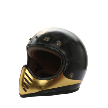 Raw Vintage Custom Full Face Helmet Competitive Price Motorcycle Arrow Helmet Riding Motorbike Helmet From Vietnam Manufacturer 1