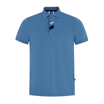 Polyester Spandex Regular-Fit Polo Shirt With Contrast 2 Lines At The Placket Men Polo Shirts New Arrival Polo Shirts For Men 3