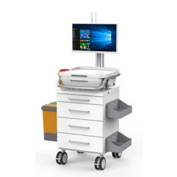 Factory Price Hospital Computer Search RV Nurse Record Trolley Hospital Medical Special All-in-one Computer Mobile RV 1