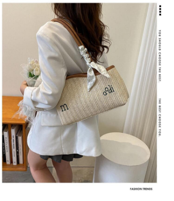 Best Item in Vietnam Travel Beach Woven Handbag Woven Shoulder Bag Beach Bag Crochet Knit Purse for Women Girl  From Manufacturer Vietnam 2