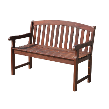 Outdoor Furniture Curved Back 2 Seaters Bench Patio Wooden Bench Modern Style Factory Price Outdoor Chairs Vietnam Manufacturer  2