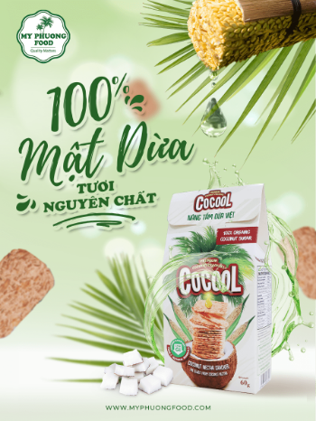 COCOOL Coconut Nectar Cracker 60g (No use refined sugar) 5