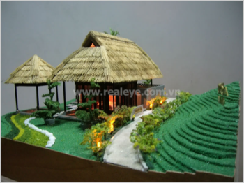 Architecture Model High Quality 3D Model Design Using For Real Estate Display Packed In Strong Wooden Cases 1