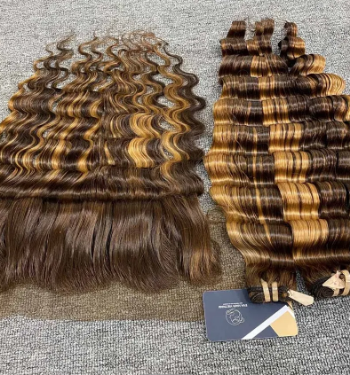 Hair Weft Hot Selling Virgin Beauty Salon Human Hair Extension Customized Packaging From Vietnam Manufacturer top seller 6