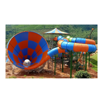 Commercial Cyclones Water Slide Competitive Price Anti Ultraviolet Using For Water Park ISO Packing In Carton Made In Vietnam 5