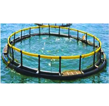 Hdpe Fish Cage Bracket Cheap Price Durable Aquaculture And Seafood Farms Floating Round Cage Custom Designs Vietnam Manufacturer 5