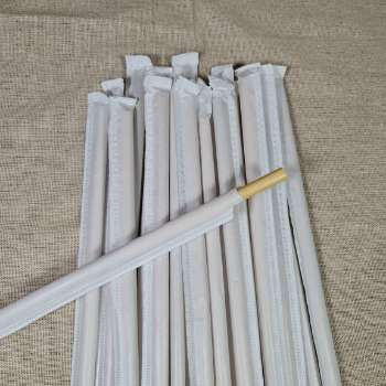 100% Natural and Organic Grass Straws Drinking Set Reusable Vietnam / Dried eagle grass straws 25cm 2