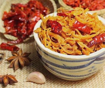 Hot Selling Dried shredded chicken with butter and garlic sauce Snack High Specification Fresh Ingredients Using For Food Packing in bag