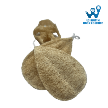 Sponge Scrubbers Lufa Sponge Cleaning Kitchen 100% Natural Biodegradable Dishwasher Loofah Ellipse Organic Rectangle 3