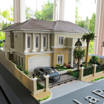 Architecture Model Premium Quality High Precision Using For Real Estate Display Packed In Strong Wooden Cases 3