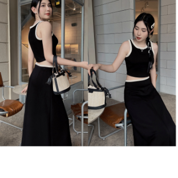 Dresses Women Casual Modest Good Price Natural Fashion Anti-Static Each One In Poly Bag Made In Vietnam Manufacturer 5