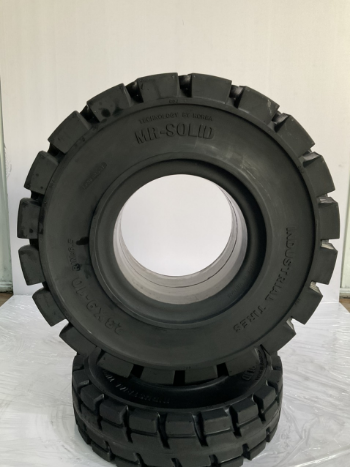 MR-SOLID solid rubber tires 23x9-10 non marking tire Variety Three-Layer Rubber Structure tire manufacturing plant From Vietnam 7