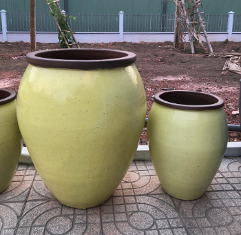 High Quality Vietnamese Large Glazed Flower Pots With The Modern Style By Ceramic 1