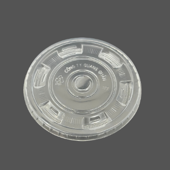 OEM/ODM Service PET PP Plastic Lids Dome Flat Lids Plastic Cup With Lids Transparent Factory Made In Vietnam 1