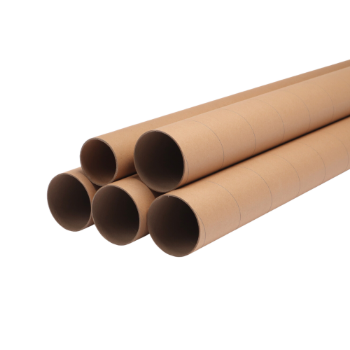 Customized Brown Kraft Mailing Postal Packaging Textile Roll Core Cardboard Paper Tube From Vietnam Manufacturer 2