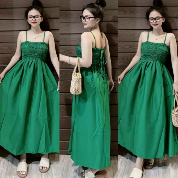 Women Dresses Sexy Competitive Price 100% Linen ODM Washable Customized Packaging From Vietnam Manufacturer  4