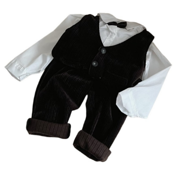 Wholesale Kids Clothes Easy To Waer Polyester Baby Boys Set Cute Each One In Opp Bag Vietnam Manufacturer 11