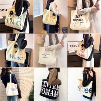 Canvas Bag High Quality Handled Style Customized Color Durable Travel Handle Gift Vietnam Manufacturer 4