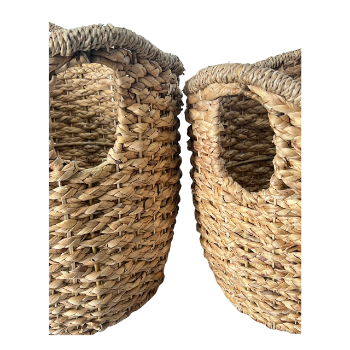 Household Items High Quality Storage Baskets Set Of 3 Oval Vaginal Loops Binh An Thinh Handicraft Customized Made In Vietnam 5