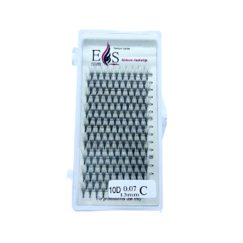 10D Volume Fans 160 fans High Quality Professional Pre Made Fan Eyelashes From Vietnam Best Supplier 1