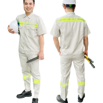 Work Uniforms Men High Quality Comfortable Construction WRAP In a Polybag Made in Vietnam Manufacturer 3