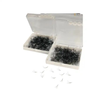 Fan Volume Eyelash Eyelashes Set OEM Beautiful Color Using For Beauty Pack In Shockproof Box Made in Asian Manufacturer 5