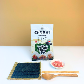 Seaweed Crisps Snack Super Crispy Seaweed With Japanese Seaweed Flavor 14G High Quality Crunchy Ready To Eat Dried Packed In Bag 2