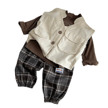 Clothes For Kids Factory Price Natural Baby Boys Set Cute Each One In Opp Bag Made In Vietnam Manufacturer 13