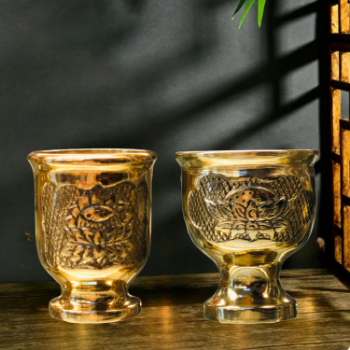 Lotus Wine Goblet Wholesale Water Goblets Best Choice New Arrivals Using For Many Industries Decoration Customized Packing 9