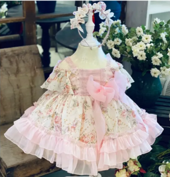 Lolita Dress Kids Princess Dress Cheap Price Luxury Using For Baby Girl Pack In Plastic Bag Asian Manufacturer 2