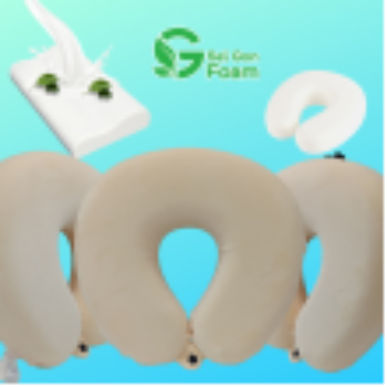 Slim Rubber Necklace Pillow Saigon Foam   3