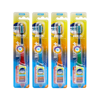 Refillable Unique Toothbrush Hot From Vietnam Manufacturer Soft Toothbrush For Home Adult Toothbrush Three Sided PET Finger  3