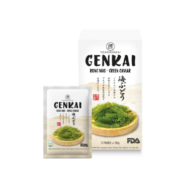 Fresh Seaweed Flavored Green Caviar 100G Fast Delivery Fast Food Instant Food Dried Top Favorite Snack From Vietnam Manufacturer 5