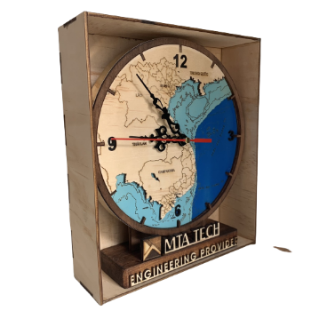 Desktop Clock Good Quality Antique Style Wholesale For Desk Use Customized Packaging Vietnam Manufacturer Decor Home 6