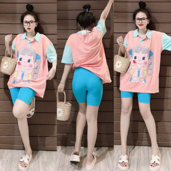 Women T Shirt Wholesale High Quality Competitive Price Natural Purchase Casual Each One In Poly Bag Vietnam Manufacturer 6