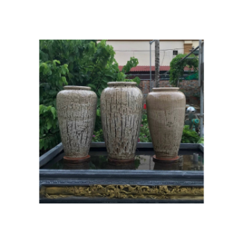 Best Price Pottery Asian Zen Decoration Floor Vase Packed In Box From Vietnam Manufacturer 2023 Hot item in year 5