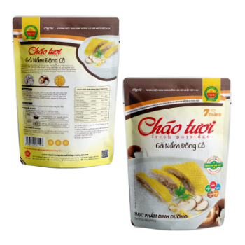 Chicken & Shiitake Mushroom ready to eat porridge Top sale No preservatives ready to eat packing in bag from Vietnam 5