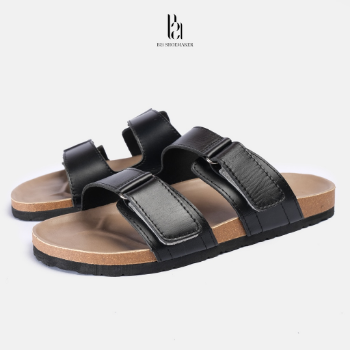 Fashion Slides For Men Cheap Material B21 Shoe Maker Wholesale Custom Logo Design Men Beach Shoes From Vietnam Manufacturer 1