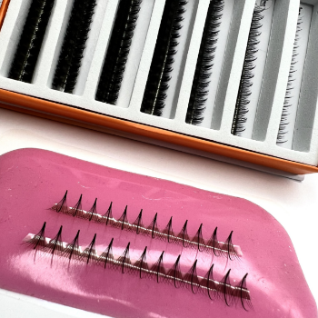 Wispy 9D mix 7 length on strip eyelashes Reasonable Price Beautiful color using for beauty pack in tray or box from Vietnam 6