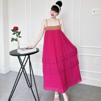 Women Dresses Sexy Competitive Price 100% Linen ODM Washable Customized Packaging From Vietnam Manufacturer  14