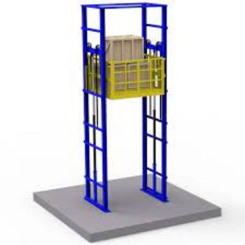 High Grade Product Cargo Lift With Four Posts VTE - 2 Hot Selling Product Hydraulic Cargo Lift Goods Elevator Lifting Equipment In Warehouse 8