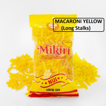 Yellow Macaroni (Long Stalks) Tubular Shape Bag Packaging Pasta Type Hot Selling Macaroni Wheat flour, cooking in 10 minutes - 12 minutes 3