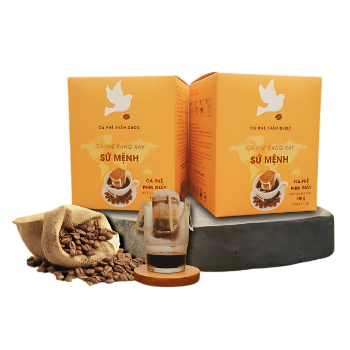 Caffeinated Panacea Coffee Good For Health Coffee Fermented - Roasted Packaged In Paper Filters Fast Delivery Made In Vietnam 2