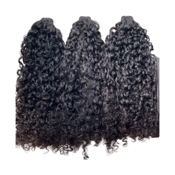 Good Price Machine Weft Burmese Curly Natural Color Hair Extensions Bulk Sale Virgin Hair Beauty And Personal Care 2