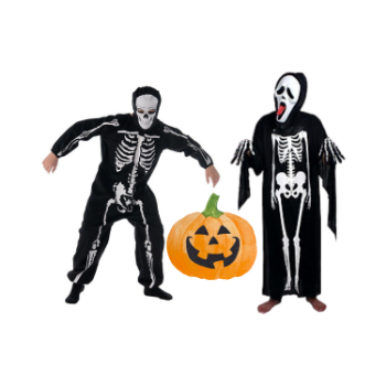 High Quality Horror Skull Jumpsuit High Quality Hot Selling For Kids Halloween Cosplay Convenient Pack In Carton Box From Vietnam 2