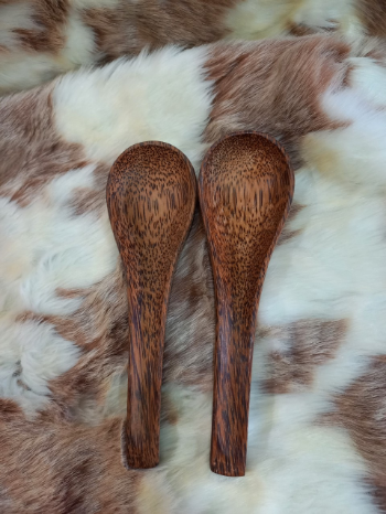 Best Choice Wooden Spoons Make From Wooden Coconut Set Dark Brown All Seasons Made In Vietnam Manufacturer 5