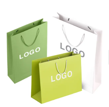 100% recyclable pink black white color brown boutique shopping paper bag for food supplier quality assurance 1