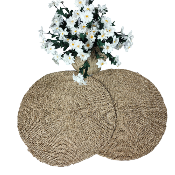 Vietnam Export Round Sedge Wavy Carpet Style Handmade Rug Home Thickening Floor Soft Custom made in Vietnam 4